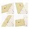 Kearing® Hot Hem Ruler for Sewing, Patented Heat Resistant Non-Slip Hot Ironing Ruler for Measure, Mark, Fold, Press with Dry or Steam Iron